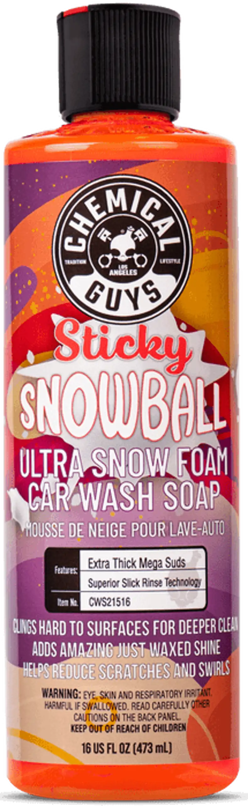 Chemical Guys Sticky SnowBall Ultra Snow Foam - 473ml