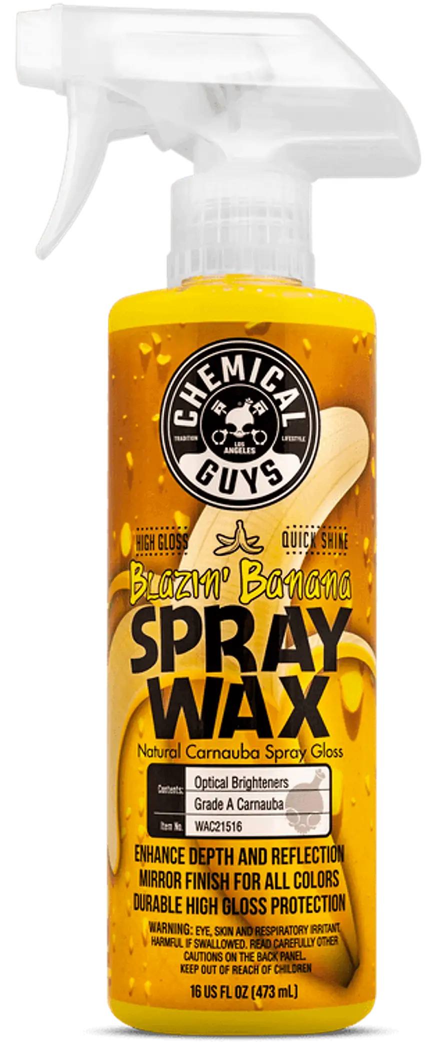 Chemical Guys Blazin' Banana Carnauba Spray Wax - 473ml