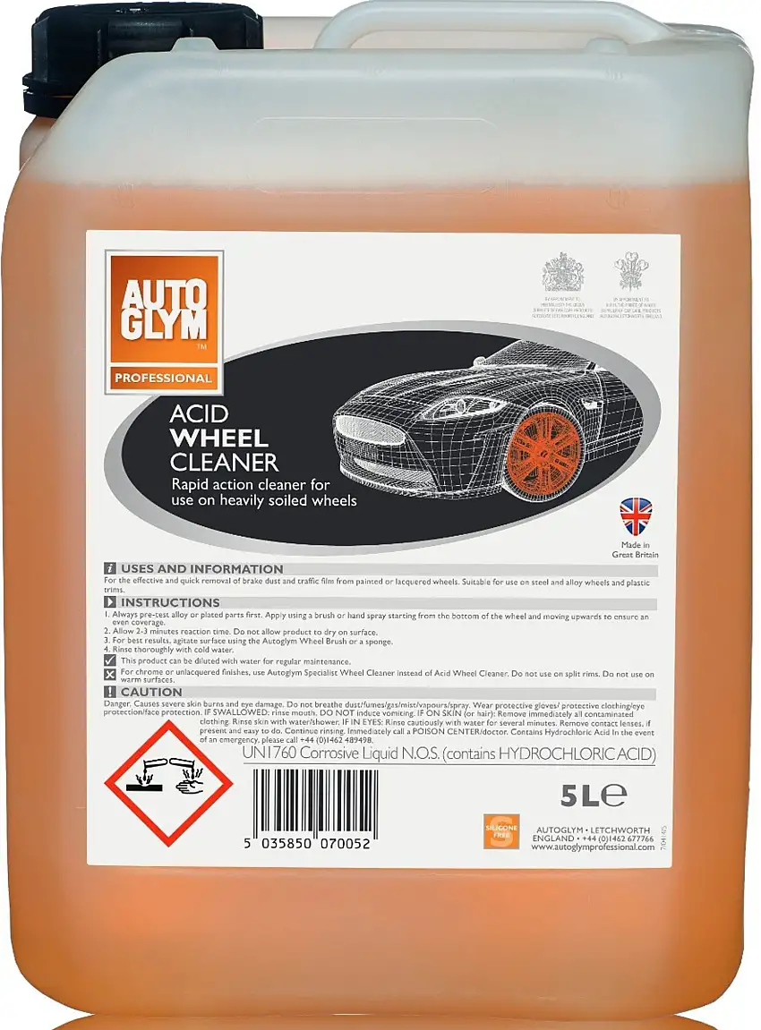 AUTOGLYM Detergente Acido Per Ruote - 5lt