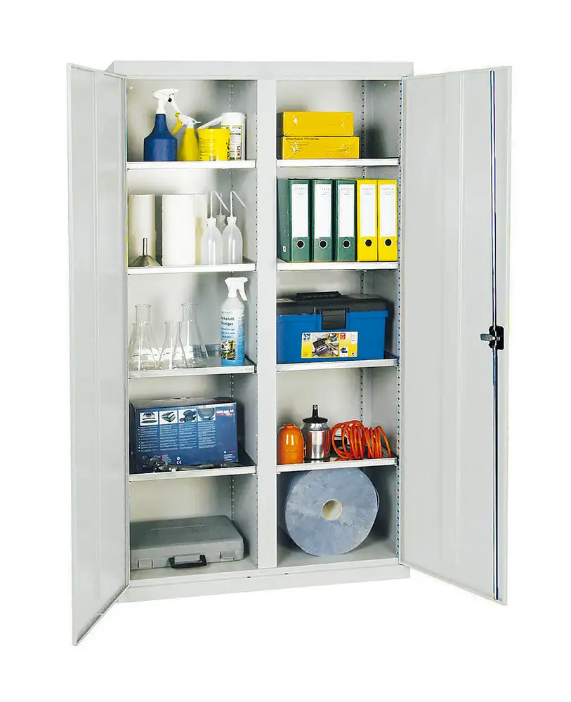 Armadio Professional 2000 per utensili e materiale, con 8 ripiani, grigio, L 1000 mm