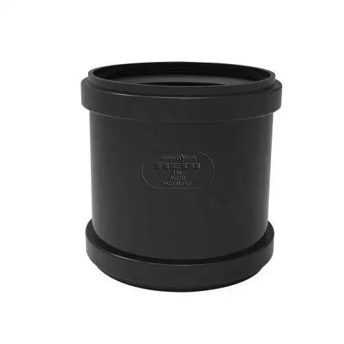 Manicotto Phono Black Redi DIAMETRO 100 Innesto NERO