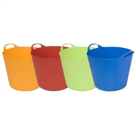 CESTA MULTIUSO LT.25 CM.38X30H COLORI ASSORT. CONFEZIONE DA 12