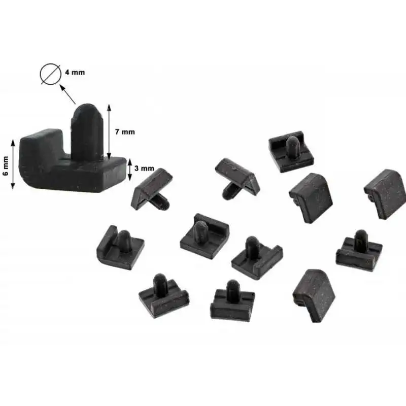 12PZ GOMMINI POGGIA GRIGLIA PROTEGGI GRIGLIA PIANO COTTURA ELECTROLUX AEG REX