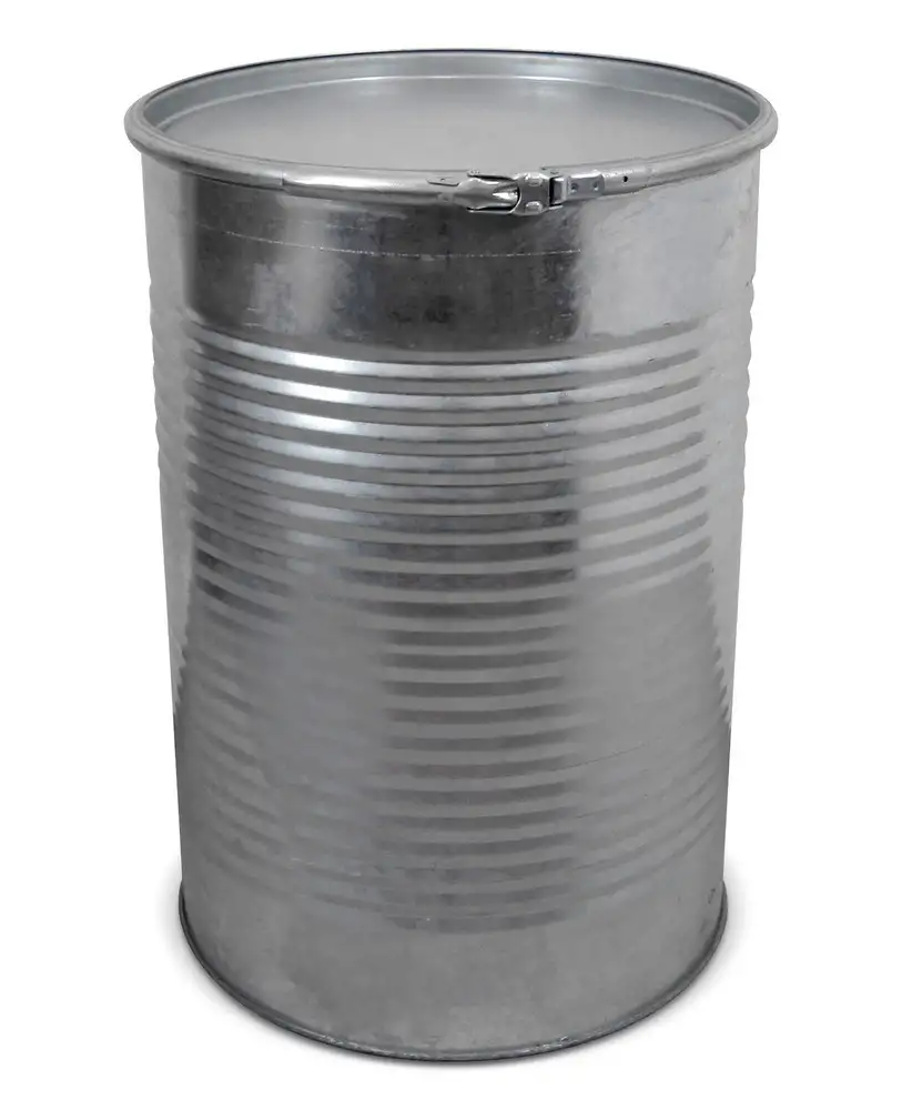 Fusto di sicur., codif. T, 300 l., zinc.