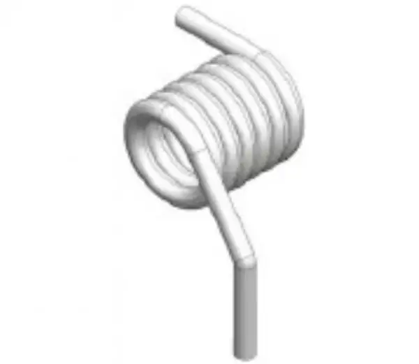 Molla torsione destra Ø 12 x 85 mm di larghezza BD 63 Dhollandia