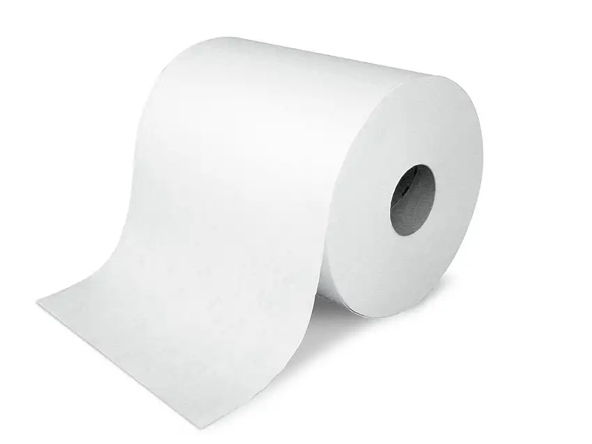 Panni di pulizia Biotextra, bianchi, biodegradabili, 2 rotoli, formato del panno 38 x 30 cm