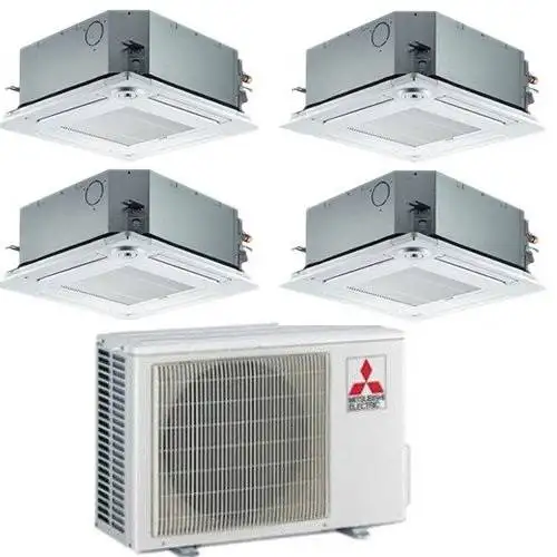 Condizionatore Climatizzatore Mitsubishi Electric Quadri Cassetta R-32 9000+9000+12000+12000 BTU Con MXZ-4F72VF Wi-Fi Optional
