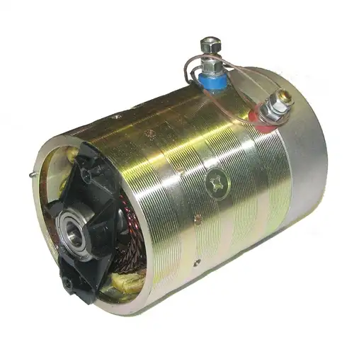Motore 2 KW, 24 Volts, aperto, femmina, senso di rotazione antiorario senza relè