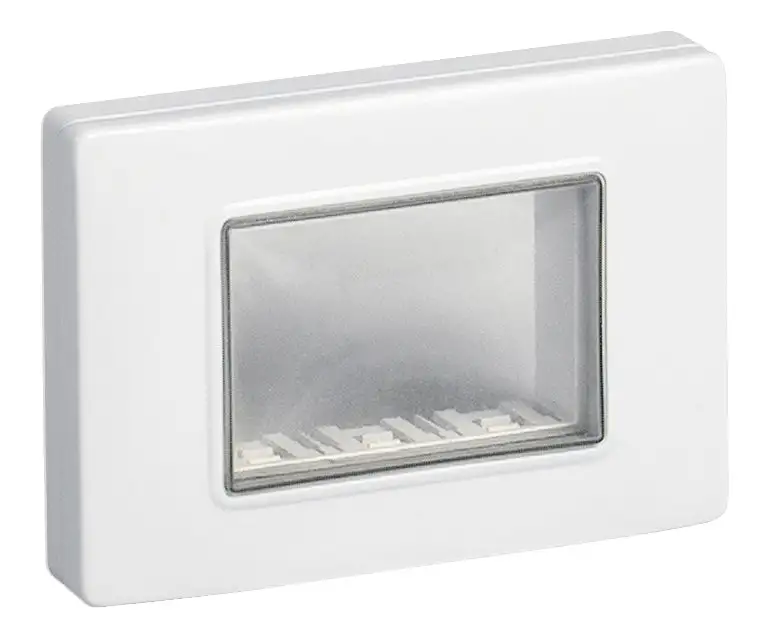 Calotta 3 Moduli IP55 con Viti Colore Bianco - BTicino