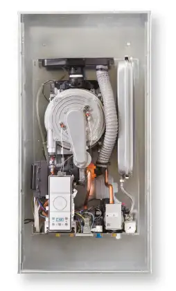 Caldaia a Condensazione Savio Edilia HE 25S Per Incasso GPL Completa di Kit Scarico Fumi