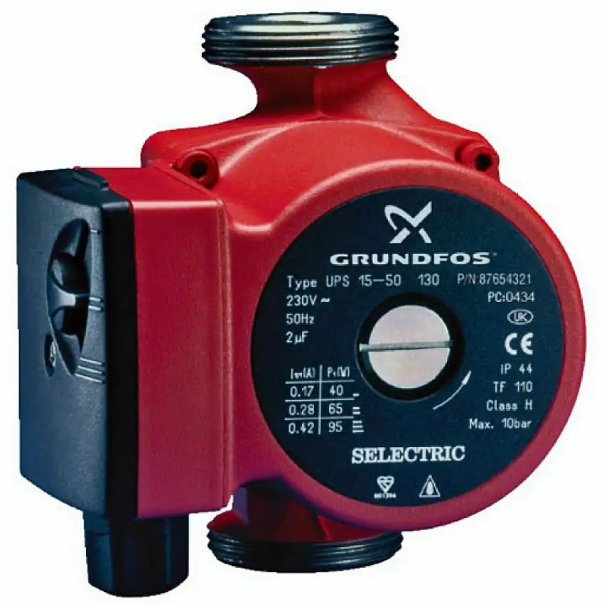 Circolatore Elettronico Grundfos Modello UPS2 32-80/180 a Basso Consumo Energetico