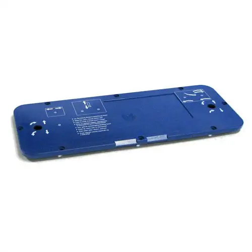 Pannello frontale cruscotto comandi DLB 44/45 azzurro Dautel