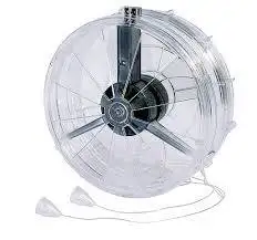 Aspiratore Elettrico per Finestra Diametro 195 - Portata 350 m3/h
