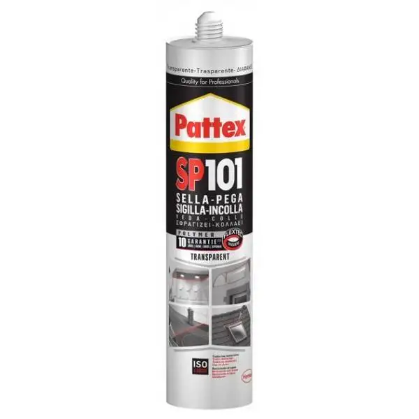 Silicone Neutro SP101 Transparent per Vetro e Ceramica - Metallo e Lamiera