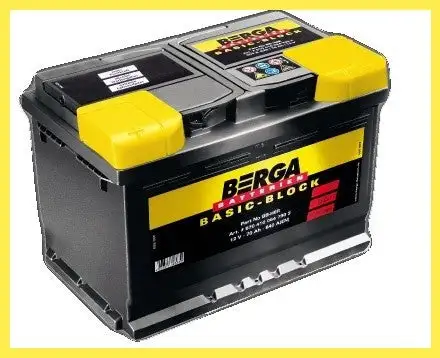 Batteria ad Avviamento Berga Modello Basic Block BB-B19L 35 AH