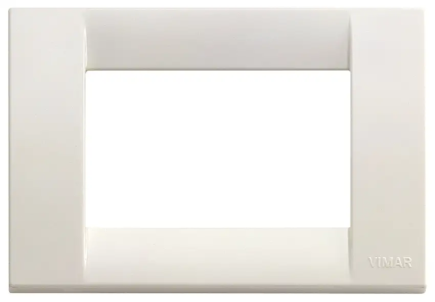 Placca Classica 3M Bianco Idea Vimar - Accessorio per Serie Civile