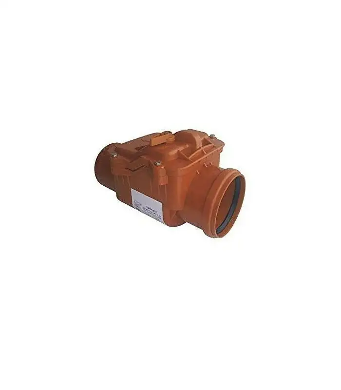 VALVOLA ANTIRIFLUSSO ARANCIONE CON GUARNIZIONE AD 1 PIATTELLO