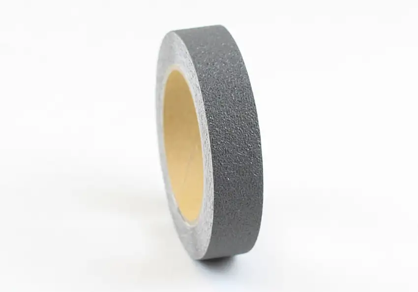 Strato antiscivolo m2™, Easy Clean, grigio, rotolo 25 mm x 6 m
