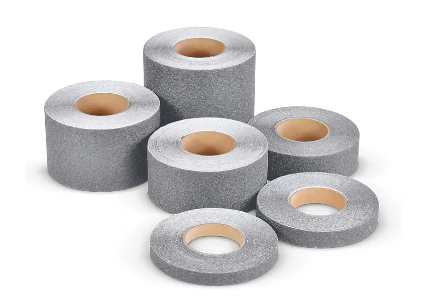 Strato antiscivolo m2™, Easy Clean, grigio, rotolo 25 mm x 18,3 m