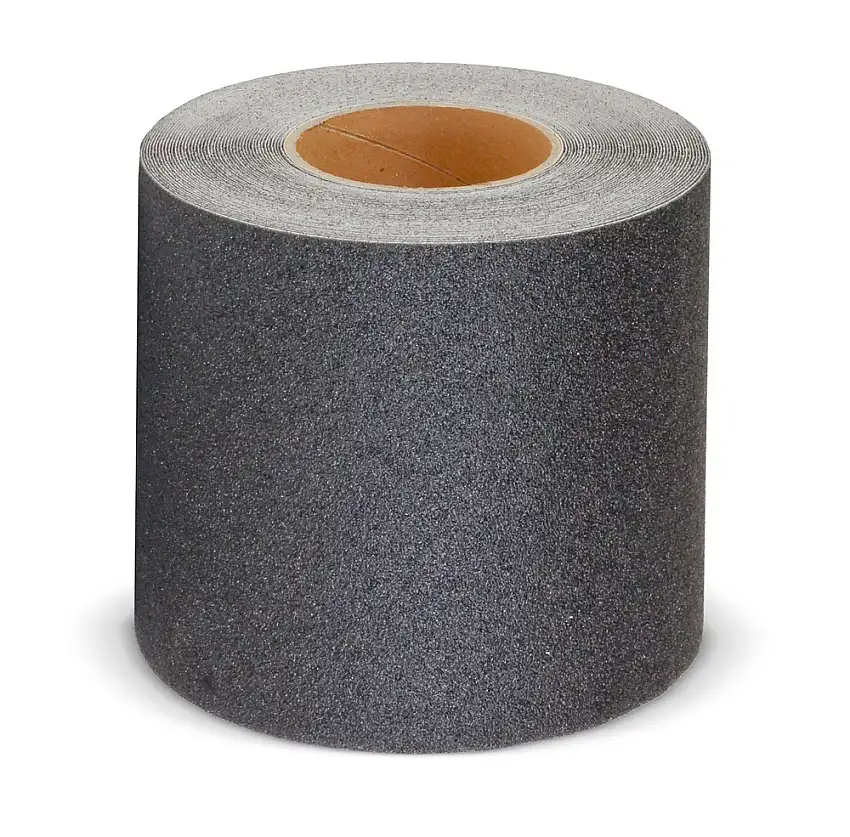Strato antiscivolo, Basic, nero, rotolo 150 mm x 18,3 m