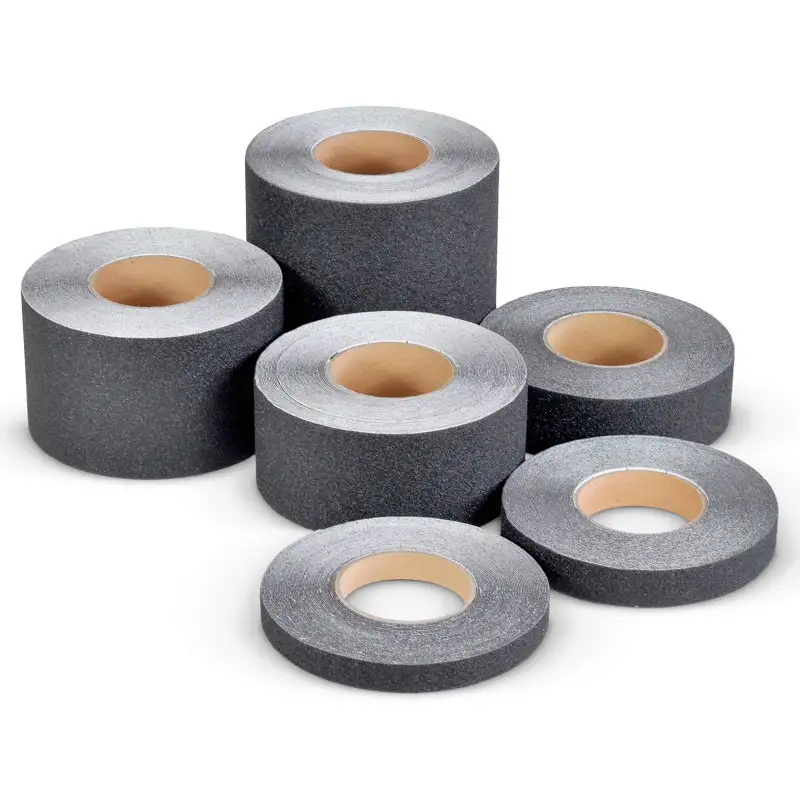 Strato antiscivolo m2™, Easy Clean, nero, rotolo 100 mm x 18,3 m