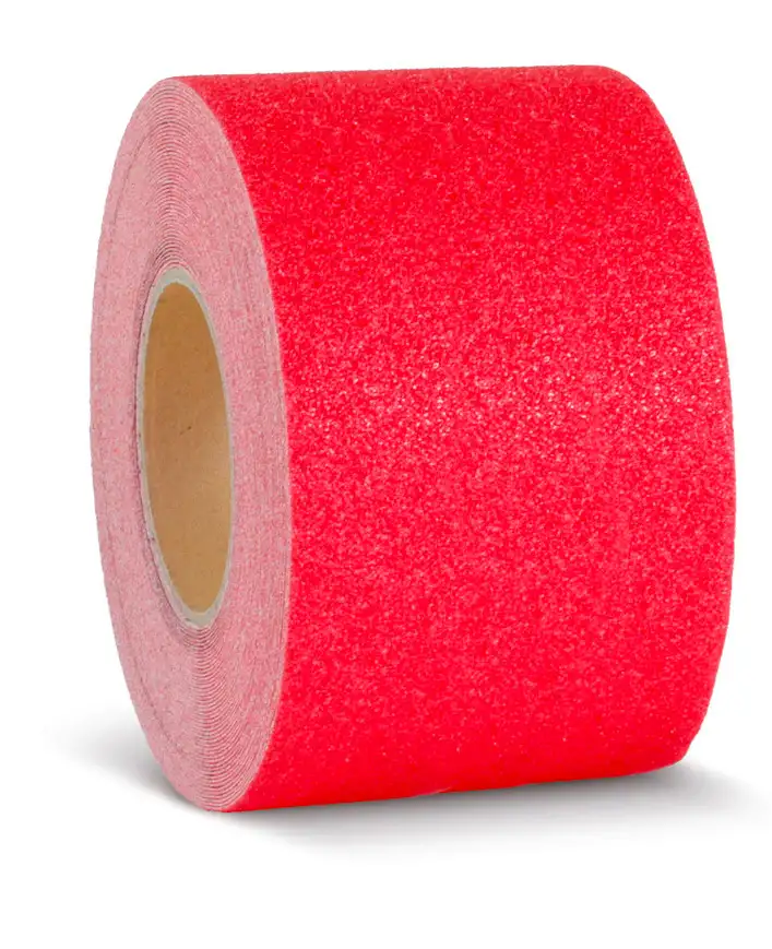 Rivestimento antiscivolo m2™, Universal, rosso, rotolo 100 mm x 18,3 m