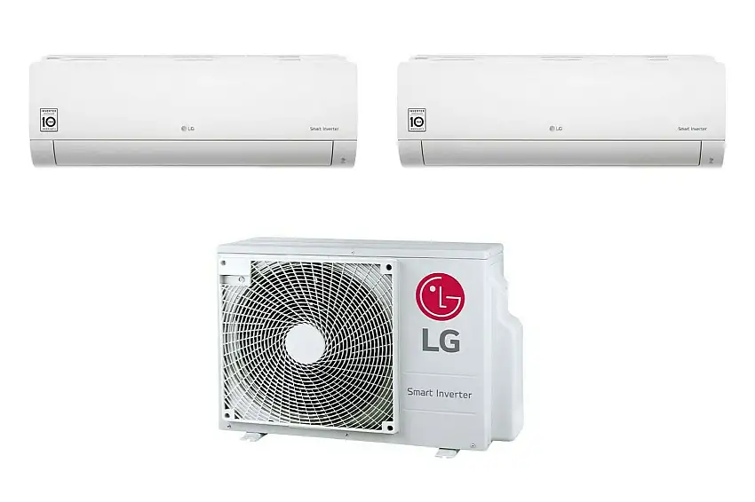 Condizionatore Climatizzatore LG Dual Split Inverter R-32 Libero Smart 7000+12000 BTU Con MU2R17 U13 A++ Wifi integrato 7+12
