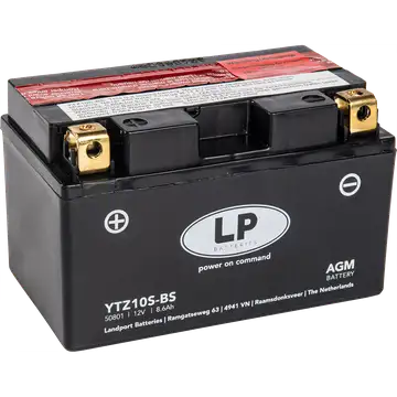 Batteria Per Moto Landport Modello YTZ10S-BS Con Tecnologia Absorbent Glass Mat