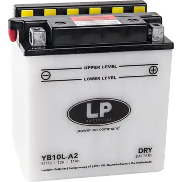 Batteria Per Moto Landport Modello YB10L-A2 Con Tecnologia Robusta al Piombo Acido