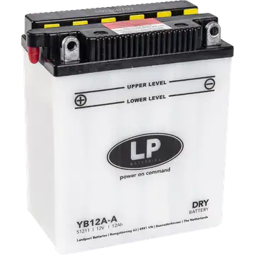Batteria Per Moto Landport Modello YB12A-A Con Tecnologia Robusta al Piombo Acido
