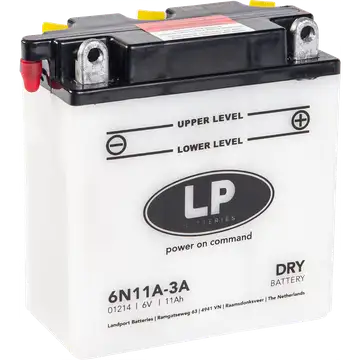 Batteria Per Moto Landport Modello 6N11A-3A Con Tecnologia Robusta al Piombo Acido