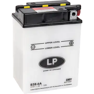 Batteria Per Moto Landport Modello B38-6A Con Tecnologia Robusta al Piombo Acido