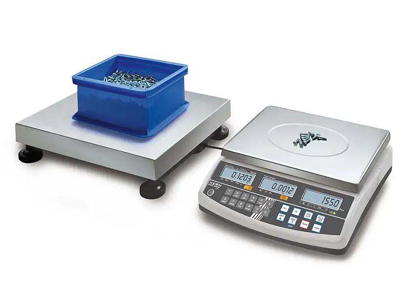 Bilancia per conteggio KERN CCS, max. 6 kg, min. peso/pezzo 0,05 g/pz., piatto pesata 230 x 230 mm