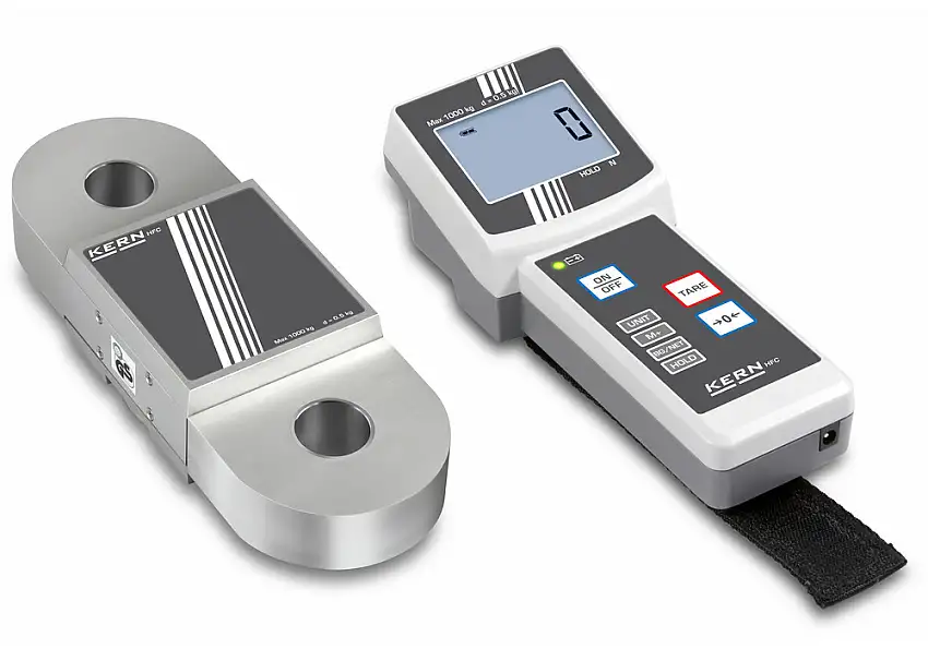 Bilancia KERN HFC da gru con apparecchio indicatore manuale, portata massima 600 kg