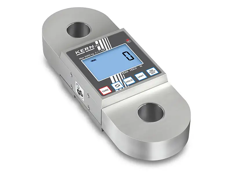 Bilancia KERN HFA da gru, con display integrato, portata max. 600 kg
