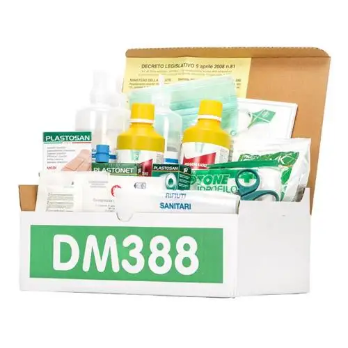 Kit di reintegro per cassetta medica primo soccorso Allegato 1 aziende con almeno 3 dipendenti