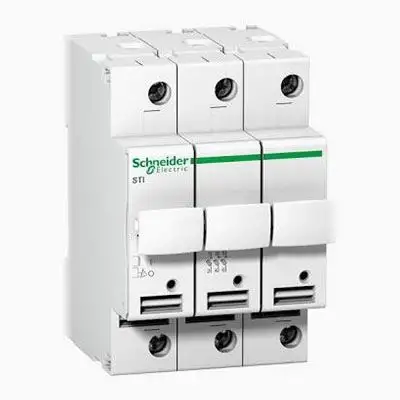 SCHNEIDER A9N15656 - Portafusibile 3P 25A 10.3X38 1 modulo