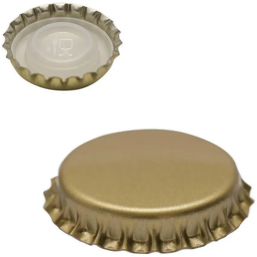 Tappo a corona per fermentazione Birra Ø 26 cm con sottotappo Bidoul 100 pezzi