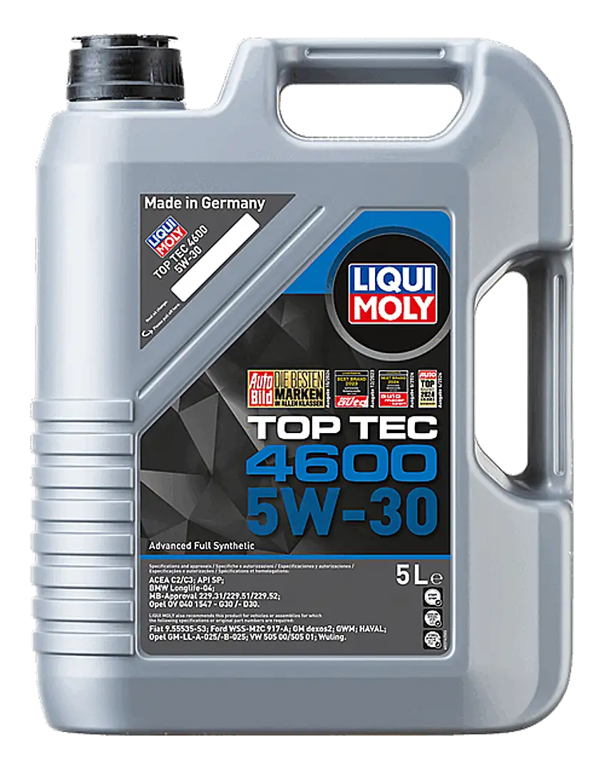 Liqui Moly Olio motore Top Tec 4600 5W30 5 litri