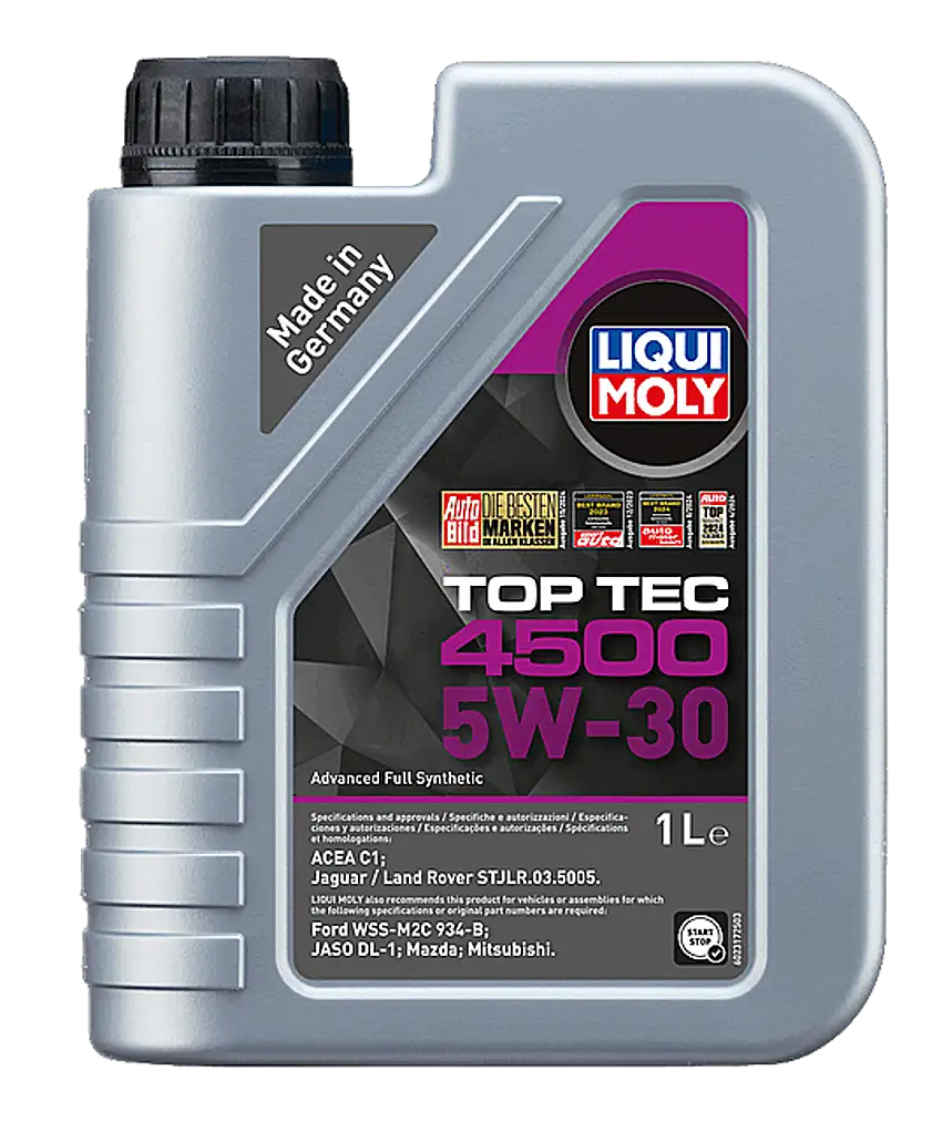 Liqui Moly Olio motore Top Tec 4500 5W30 1 litro
