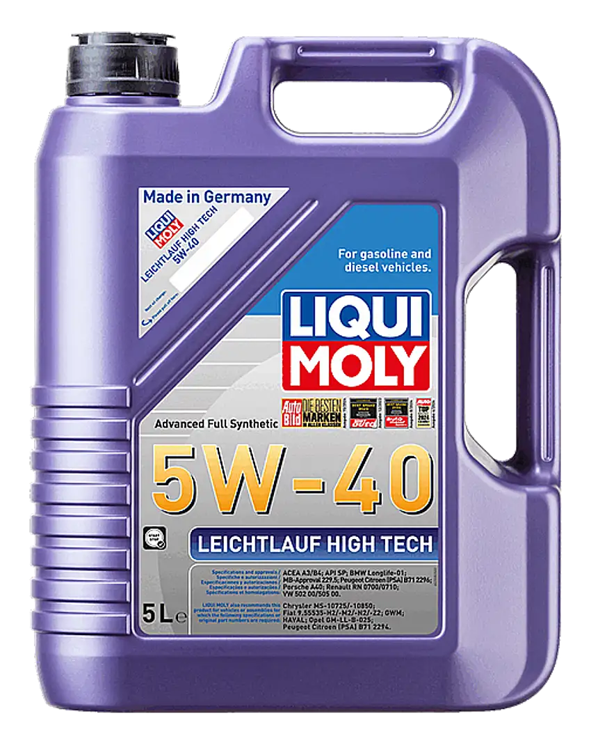 Liqui Moly Olio motore Leichtlauf High Tech 5W40 5 litri