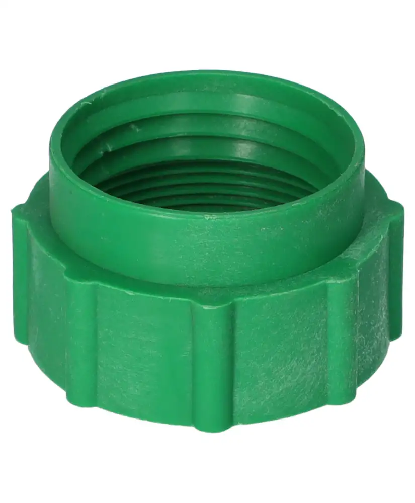 Adattatore filettato per 2" fine (I) su DIN 51 (l), verde
