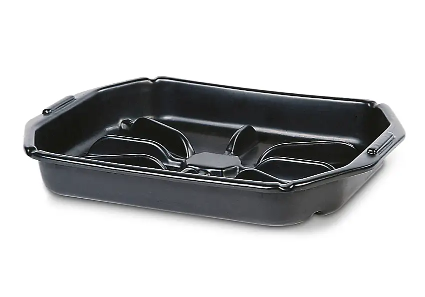 Vasca di raccolta per oli esausti e liquidi refrigeranti, aperta, da 40 l
