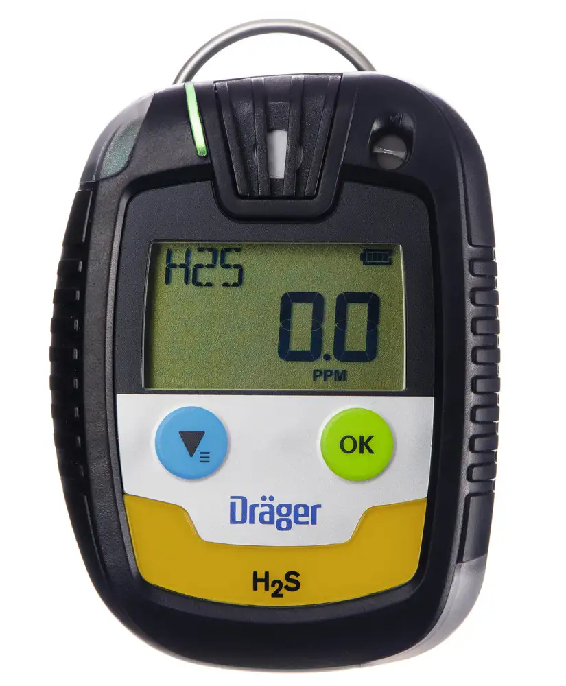 Dräger Gas Detector Pac 6500 H2S, per acido solfidrico, 0 - 100 ppm