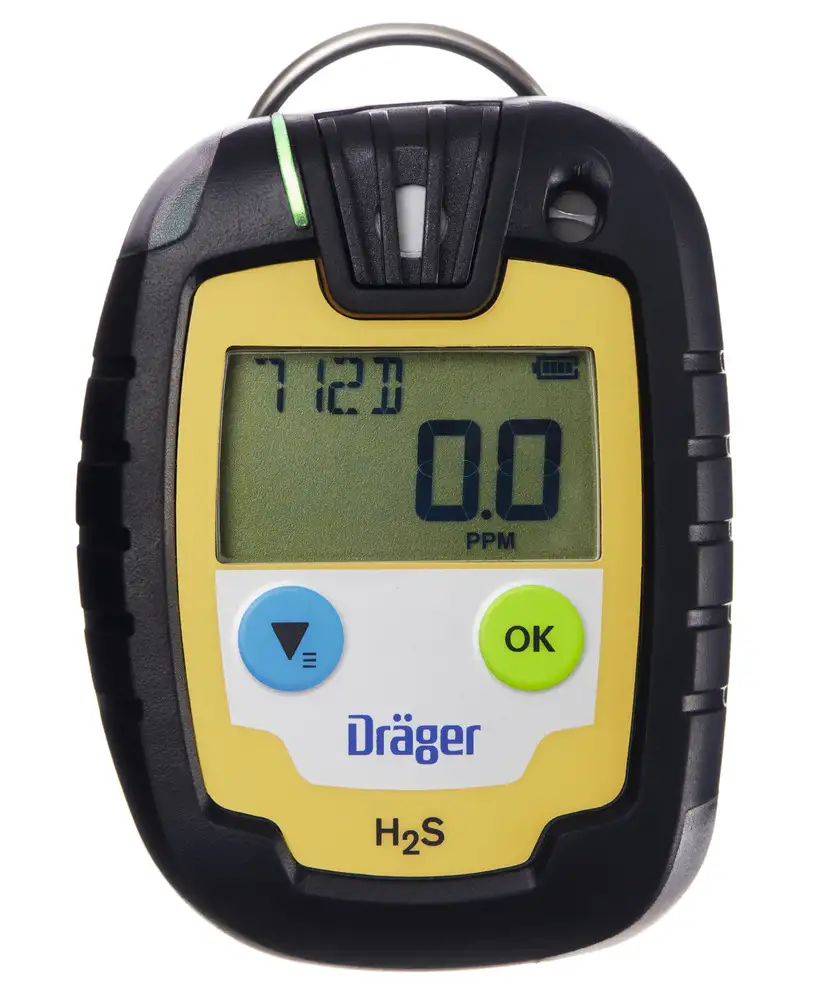 Rilevatore di gas Dräger Pac 6000 H2S, durata limitata, per acido solfidrico, 0 - 100 ppm