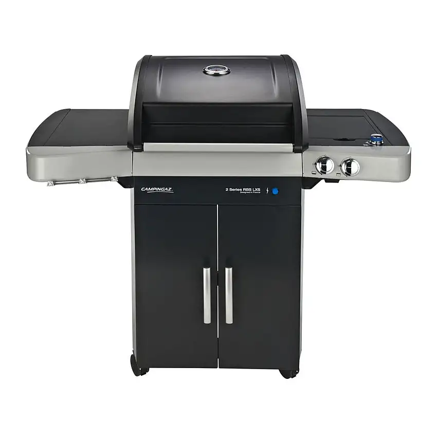 Barbecue fornelli con 2 bruciatori "2 Series RBS LXS" con piani cottura e ruote