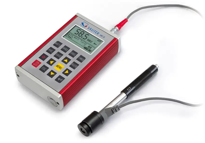 Durometro Sauter HK-D, Leeb, senza blocco di controllo, range di misura 170-960 HL, leggibilità 1 HL