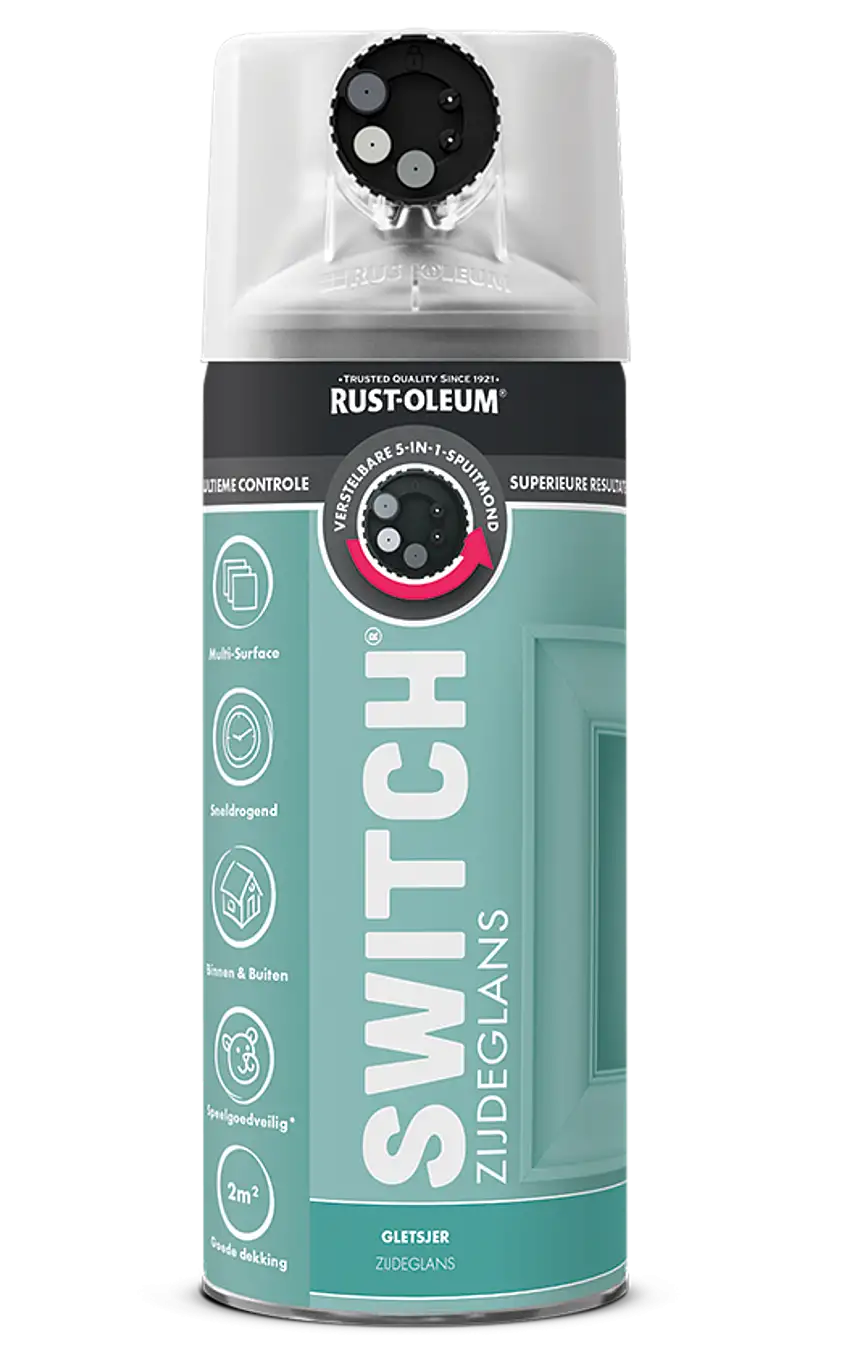 Rust-Oleum Switch Vernice Spray Seta Lucida 400ml - Ghiacciaio