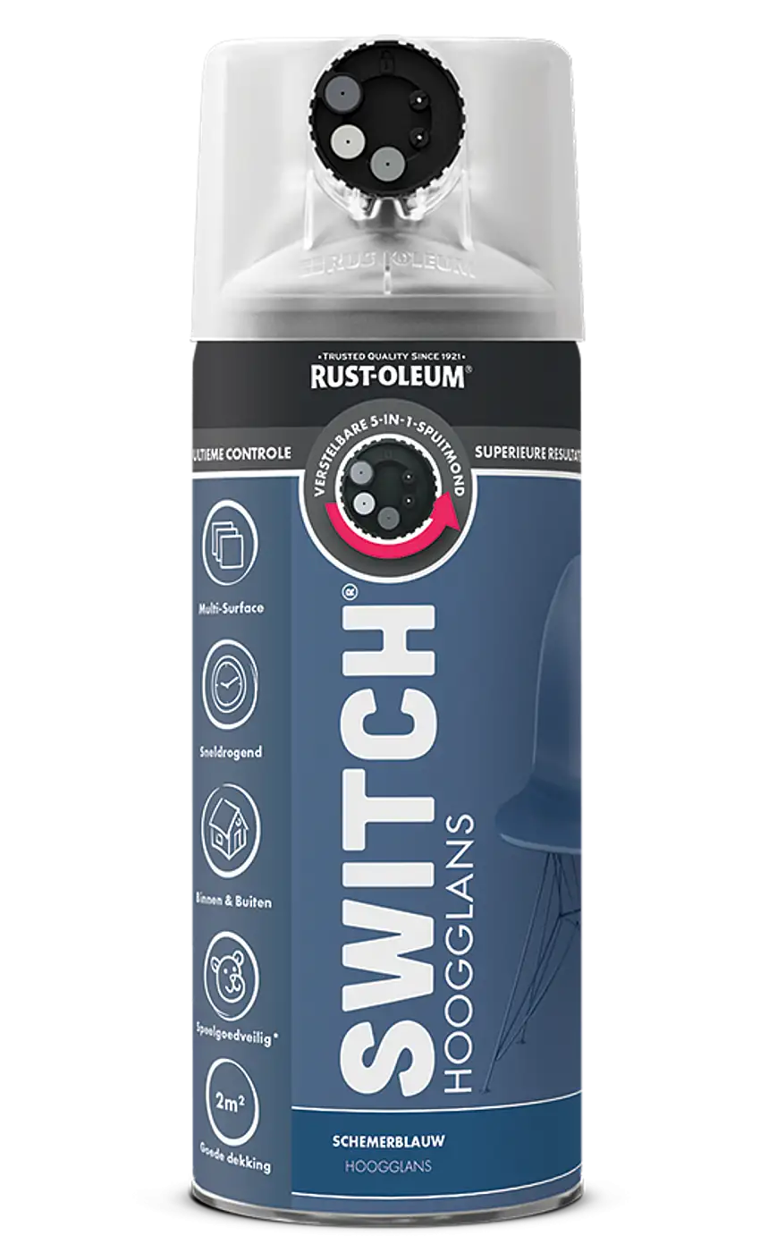 Rust-Oleum Switch Vernice spray ad alta brillantezza 400 ml - Blu crepuscolo