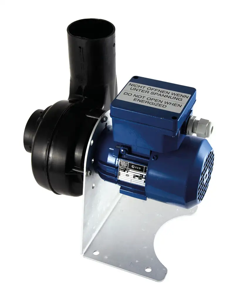 Ventilatore radiale asecos RV 1, antideflagrante, conforme ATEX, 400 V